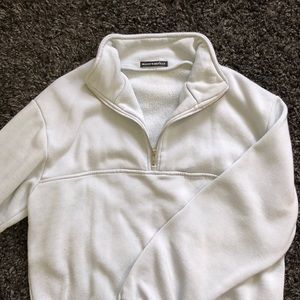 Brandy Melville blue quarter zip